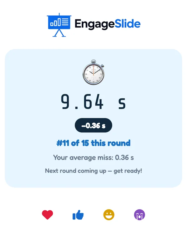 مبكراً قليلاً: -0.36 ثانية
