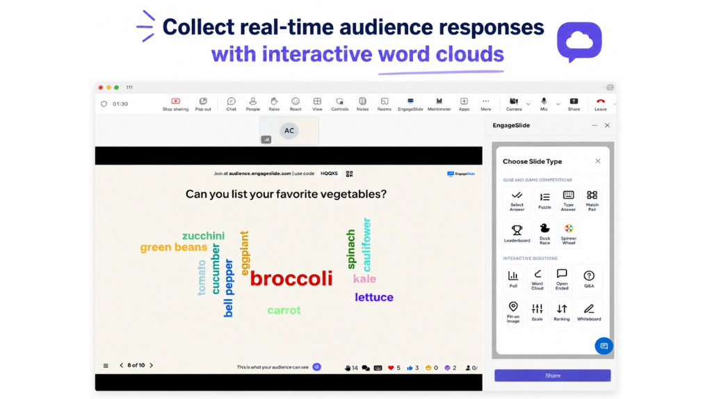 EngageSlide in Microsoft Teams