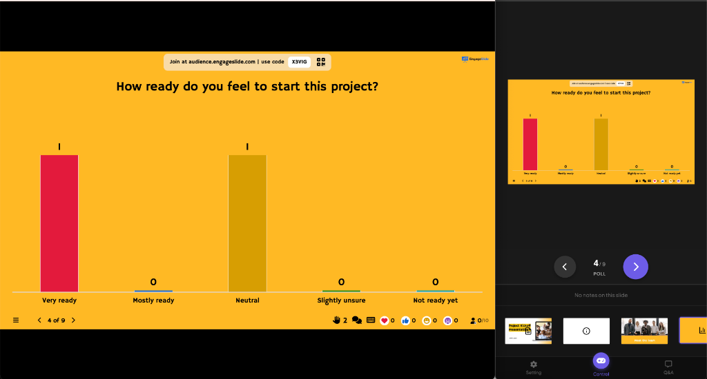 EngageSlide Simple QR Remote Pair